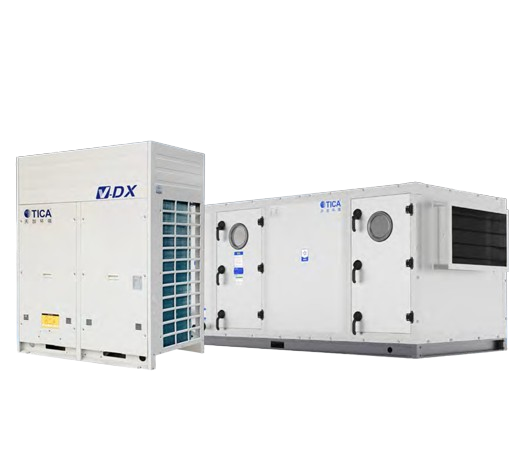 Inverter Direct Expansion Air Handling Unit (Compressed)